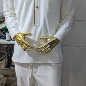 Classic White Men’s Kaftan Set