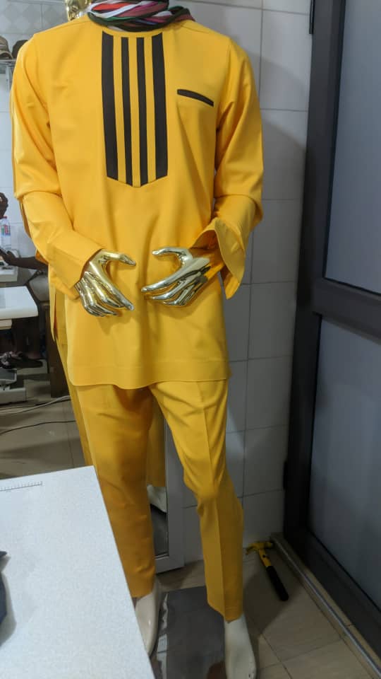 Golden Prestige African Wear Set