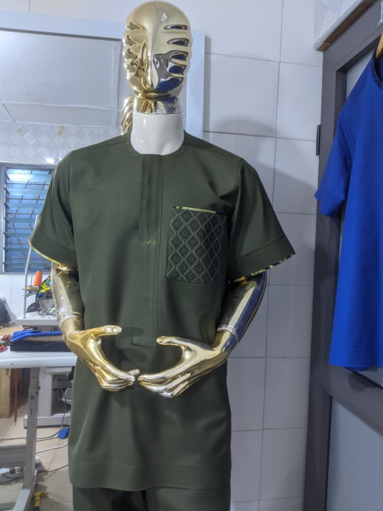 Emerald Prestige Kaftan Set