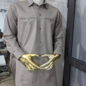 Prestige Grey Senator Suit with Crystal Accents